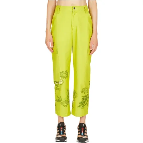 Trousers > Cropped Trousers - - Collina Strada - Modalova