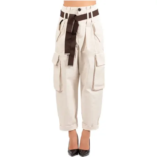 Trousers > Cropped Trousers - - pinko - Modalova