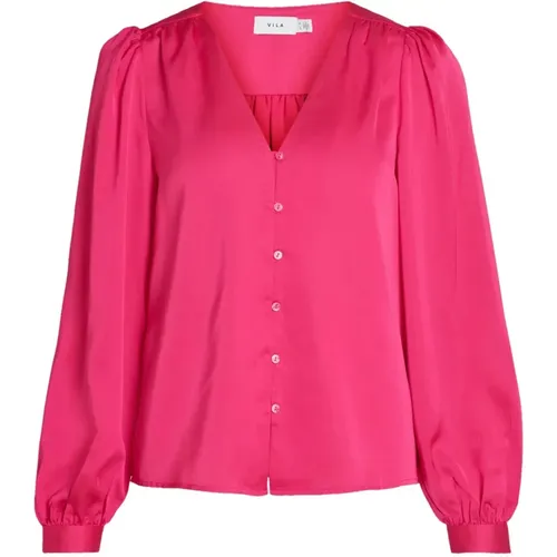 Blouses & Shirts > Shirts - - Vila - Modalova