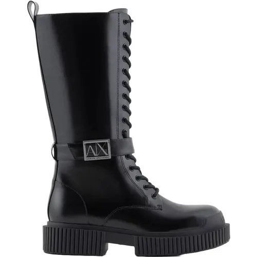 Shoes > Boots > Lace-up Boots - - Armani Exchange - Modalova