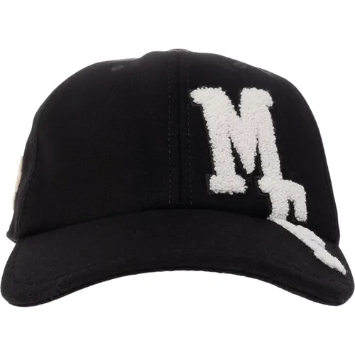 Accessories > Hats > Caps - - Moncler - Modalova