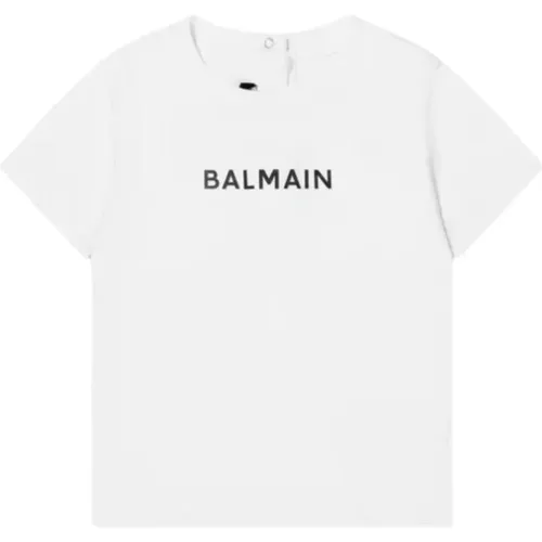 Kids > Tops > T-Shirts - - Balmain - Modalova