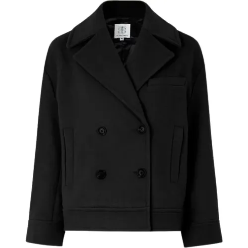 Coats > Double-Breasted Coats - - Second Female - Modalova