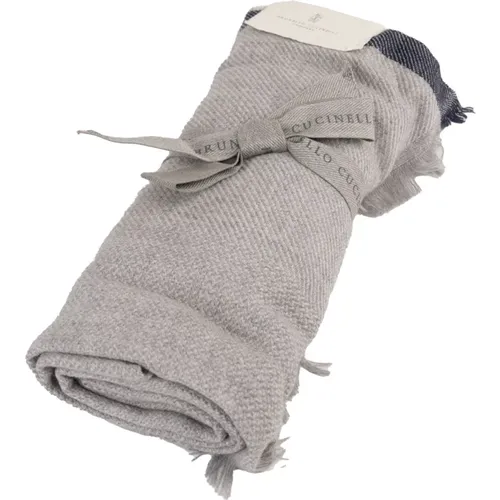 Accessories > Scarves > Winter Scarves - - BRUNELLO CUCINELLI - Modalova