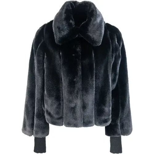 Jackets > Faux Fur & Shearling Jackets - - PATRIZIA PEPE - Modalova