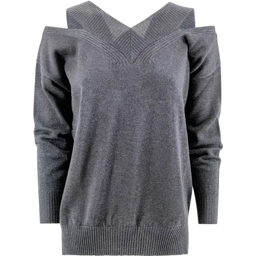 Knitwear > V-neck Knitwear - - D.Exterior - Modalova