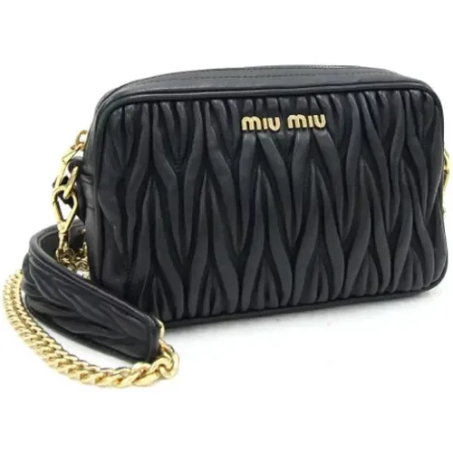 Pre-owned > Pre-owned Bags > Pre-owned Cross Body Bags - - Miu Miu Pre-owned - Modalova