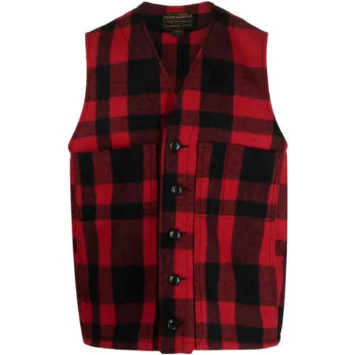 Filson - Jackets > Vests - Red - Filson - Modalova