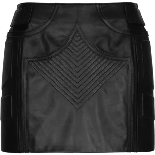 Skirts > Leather Skirts - - Dolce & Gabbana - Modalova