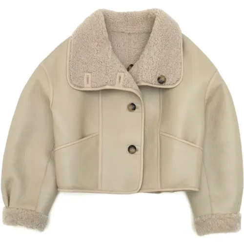 Jackets > Faux Fur & Shearling Jackets - - Just Things we Like - Modalova