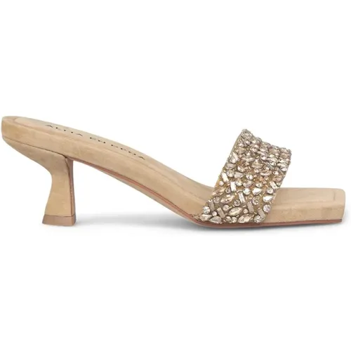 Shoes > Heels > Heeled Mules - - Alma en Pena - Modalova