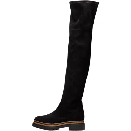 Shoes > Boots > Over-knee Boots - - Poche Paris - Modalova