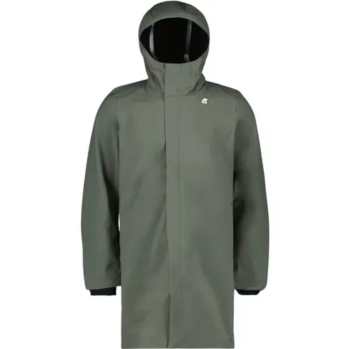 K-Way - Coats > Parkas - Green - K-way - Modalova