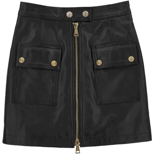 Skirts > Leather Skirts - - Versace - Modalova