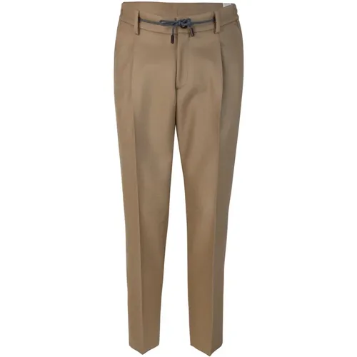 Trousers > Slim-fit Trousers - - Lubiam - Modalova