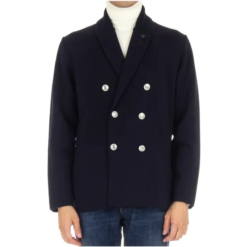 Coats > Double-Breasted Coats - - Lardini - Modalova