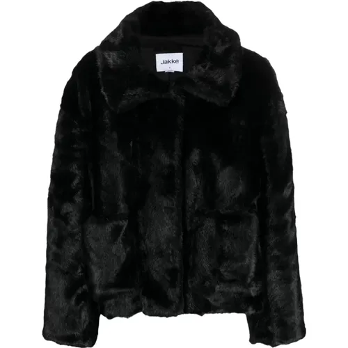 Jackets > Faux Fur & Shearling Jackets - - Jakke - Modalova