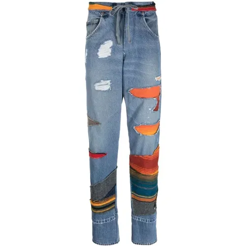 Jeans > Straight Jeans - - Greg Lauren - Modalova