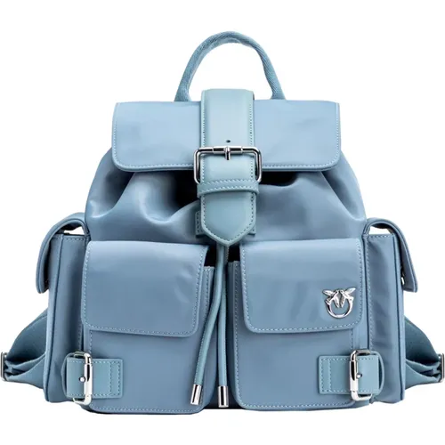 Pinko - Bags > Backpacks - Blue - pinko - Modalova