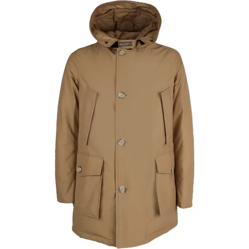 Woolrich - Coats > Parkas - Beige - Woolrich - Modalova