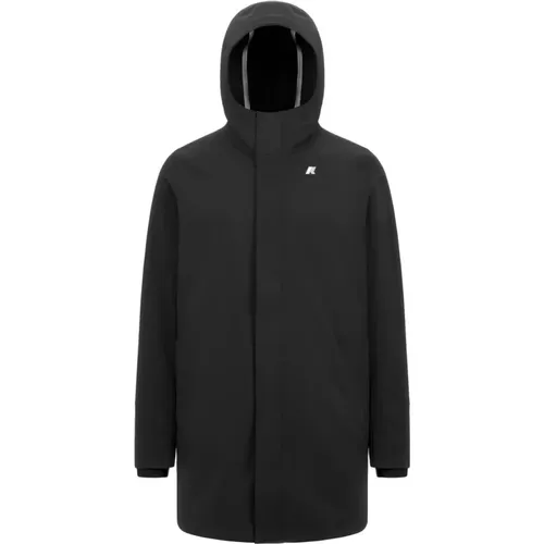 K-Way - Coats > Parkas - Black - K-way - Modalova