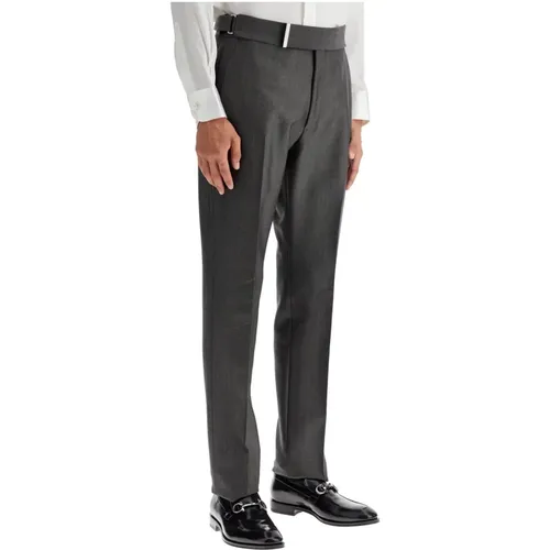 Trousers > Suit Trousers - - Tom Ford - Modalova