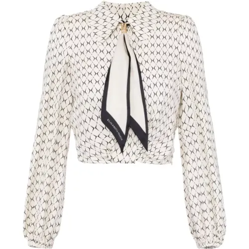 Blouses & Shirts > Blouses - - Elisabetta Franchi - Modalova