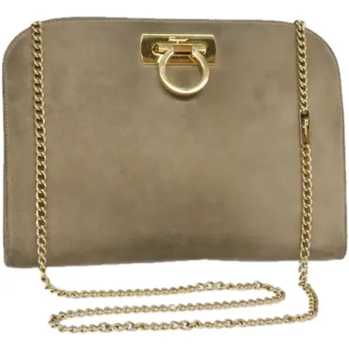 Pre-owned > Pre-owned Bags > Pre-owned Cross Body Bags - - Salvatore Ferragamo Pre-owned - Modalova