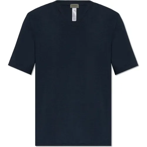 Hanro - Tops > T-Shirts - Blue - Hanro - Modalova