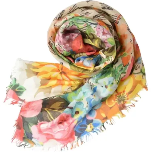 Pre-owned > Pre-owned Accessories > Pre-owned Scarves - - Gucci Vintage - Modalova