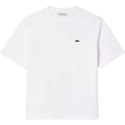 Lacoste - Tops > T-Shirts - White - Lacoste - Modalova