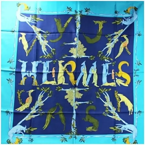 Pre-owned > Pre-owned Accessories > Pre-owned Scarves - - Hermès Vintage - Modalova