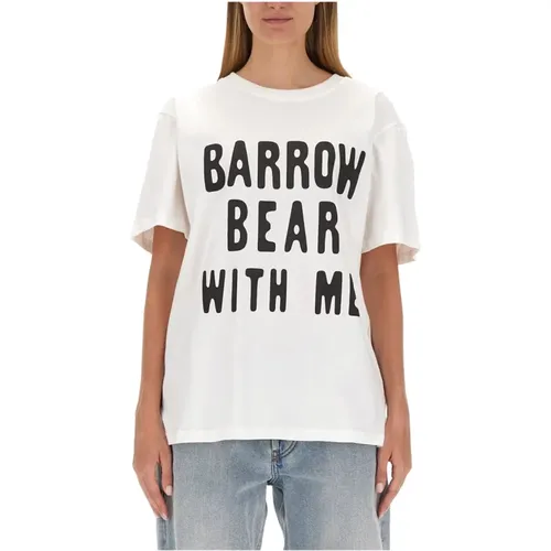 Barrow - Tops > T-Shirts - White - Barrow - Modalova