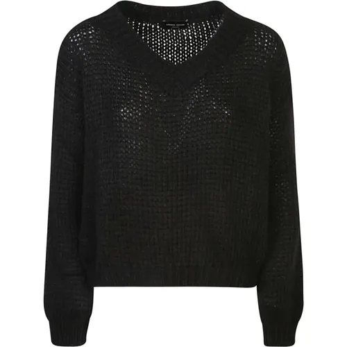 Knitwear > V-neck Knitwear - - Roberto Collina - Modalova