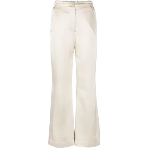 Trousers > Cropped Trousers - - By Malene Birger - Modalova