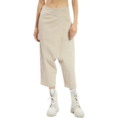 Trousers > Cropped Trousers - - Ixos - Modalova