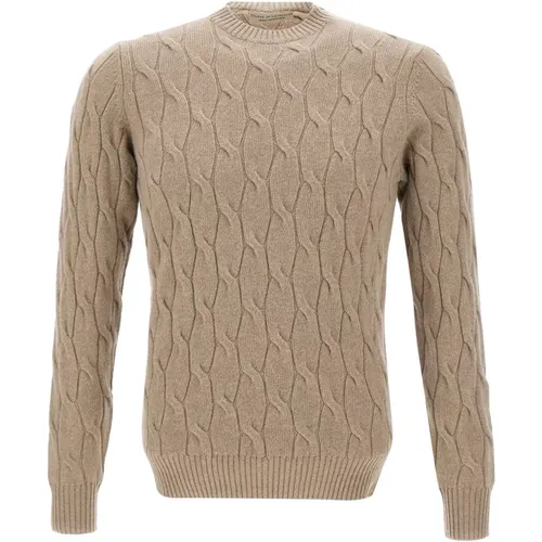 Knitwear > Round-neck Knitwear - - Filippo De Laurentiis - Modalova