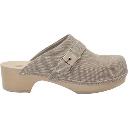 Scholl - Sabots - Beige - Scholl - Modalova