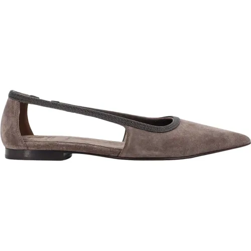 Shoes > Flats > Ballerinas - - BRUNELLO CUCINELLI - Modalova