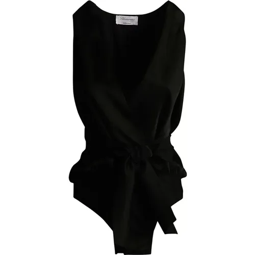 Blumarine - Tops > Body - Black - Blumarine - Modalova