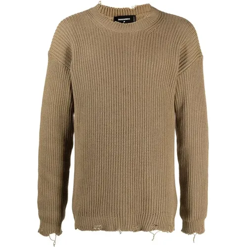 Knitwear > Round-neck Knitwear - - Dsquared2 - Modalova