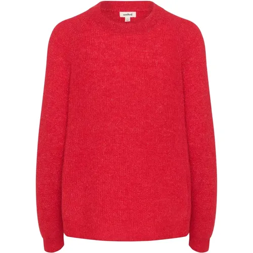 Knitwear > Round-neck Knitwear - - Soaked in Luxury - Modalova