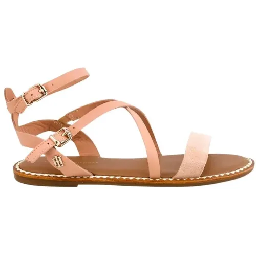 Shoes > Sandals > Flat Sandals - - Tommy Hilfiger - Modalova