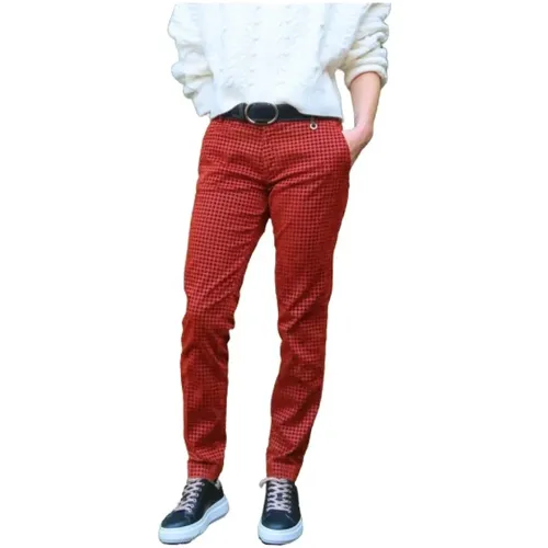 Trousers > Slim-fit Trousers - - Mason's - Modalova