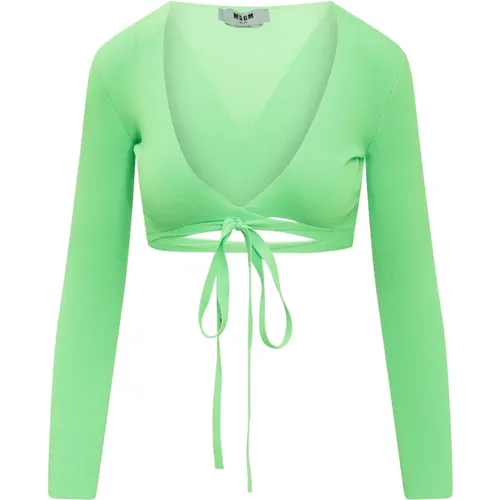 Msgm - Tops - Green - Msgm - Modalova