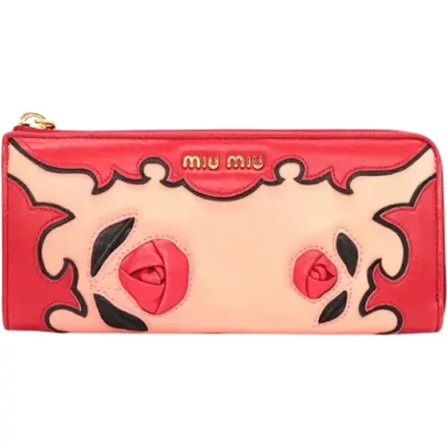 Pre-owned > Pre-owned Accessories > Pre-owned Wallets - - Miu Miu Pre-owned - Modalova