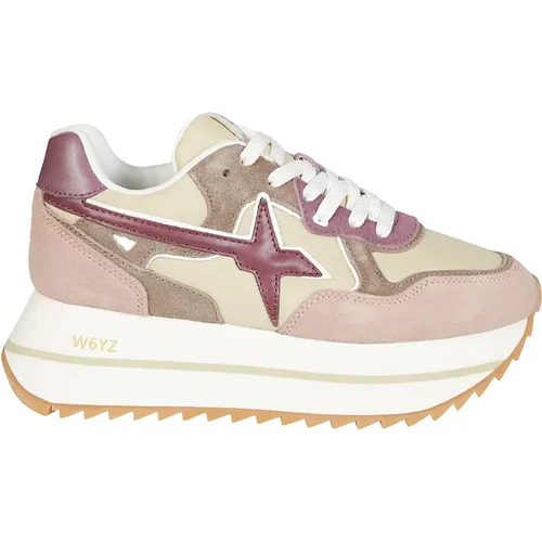 W6Yz - Shoes > Sneakers - Beige - W6Yz - Modalova