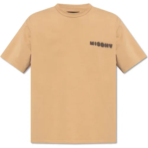 Misbhv - Tops > T-Shirts - Beige - Misbhv - Modalova