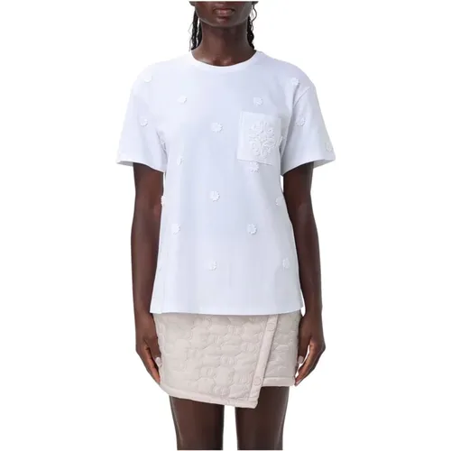 Twinset - Tops > T-Shirts - White - Twinset - Modalova