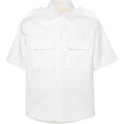 Shirts > Short Sleeve Shirts - - Neil Barrett - Modalova